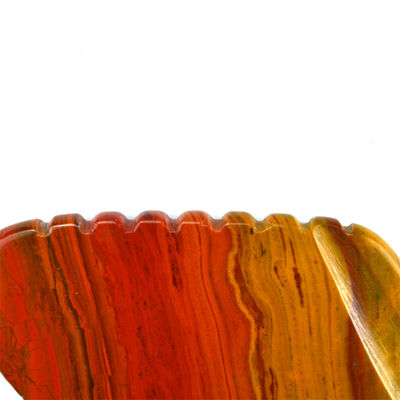 2024 Hot Natural Red Mookaite Jasper Gua Sha Massager Custom Logo Skin Care Anti-Aging Curative Stone Scraping Massaggio Strumenti