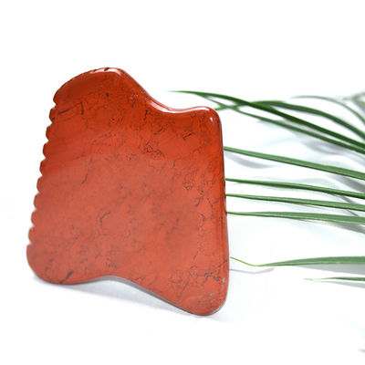Proprietà del massaggiatore Giappone rosso naturale Gua Sha strumento per il massaggio facciale