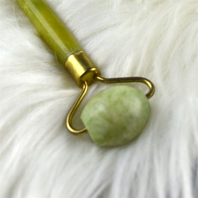 Massaggiatore naturale Xiuyan Guasha Jade Face Roller per donne Massaggio della pelle Relax Muscolo e cura della pelle facciale