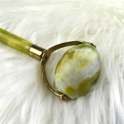 Massaggiatore naturale Xiuyan Guasha Jade Face Roller per donne Massaggio della pelle Relax Muscolo e cura della pelle facciale