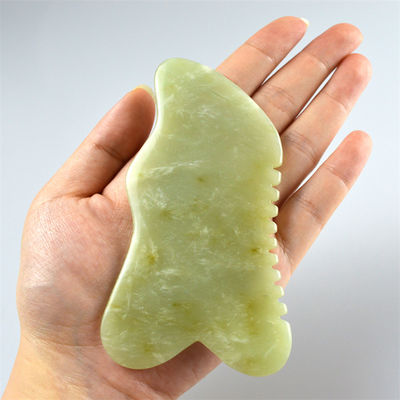 2024 Natural Xiuyan Jade Gua Sha Scraping Board per Massaggio Corporeo e Faciale Strumento Massaggiatore Verde