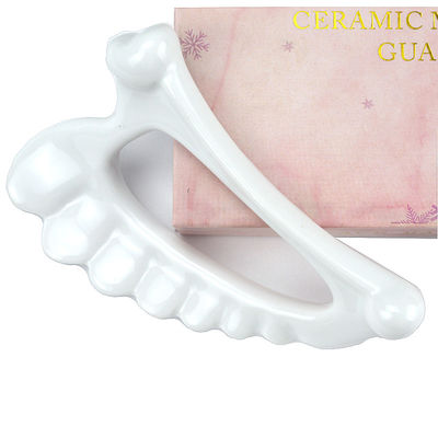 OEM/ODM Acceptabile Massaggiatore in ceramica Gua Sha per la scultura corporea in stile coreano e il drenaggio linfatico