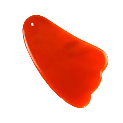 2024 Natual Carnelian Gua Sha Scraping Massage Board Agate Rossa Guasha Massaggiatore Faciale Corporeo Per Tutto Il Corpo Crystal Spa Tool