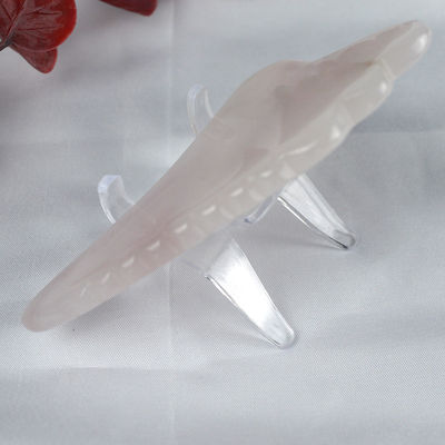 2024 Wing Shape Rose Quartz Gua Sha Scraping Board Rosa Cristallo Guasha Massaggiatore Faciale Corpo Spa Strumento per Massaggi