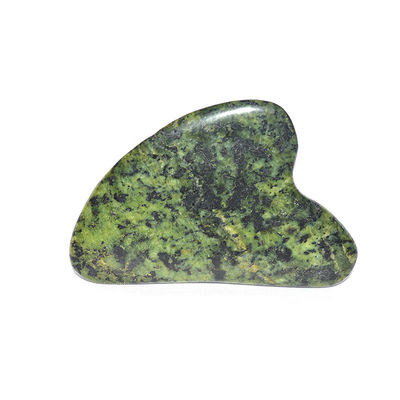 Green Sodalite Gua Sha Scraping Massage Board per il trattamento del corpo intero con massaggiatori di pietra di giada