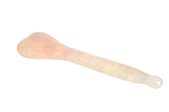 2024 Rose Quartz Acupoint Massage Guasha Stick Lo strumento per rivitalizzare l'acupressione facciale e la bellezza della pelle