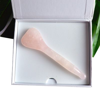 2024 Rose Quartz Acupoint Massage Guasha Stick Lo strumento per rivitalizzare l'acupressione facciale e la bellezza della pelle