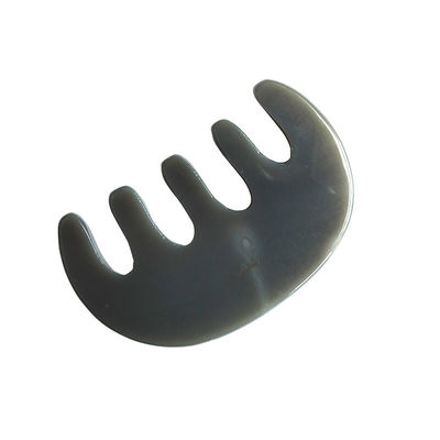 Prova i benefici dell' Agate Gua Sha Comb Perfetto per il massaggio della testa e la cura della bellezza