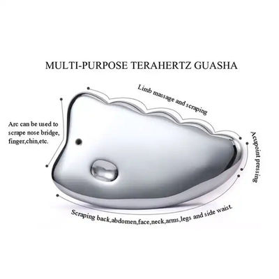 Terahertz Gua Sha Strumento per SPA terapia di agopuntura Jawline mento Scalp ringiovanimento e disintossicazione