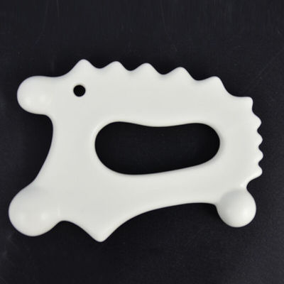Strumento di massaggio facciale 103g Tavola ceramica Gua Sha per raschiare tutto il corpo nell'assistenza sanitaria 2024