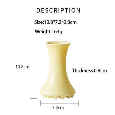 SPA terapia di agopuntura ceramica Gua Sha strumento di raschiatura per il trattamento anti-invecchiamento del corpo volto collo e testa in ceramica