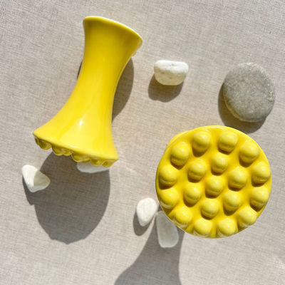 SPA terapia di agopuntura ceramica Gua Sha strumento di raschiatura per il trattamento anti-invecchiamento del corpo volto collo e testa in ceramica