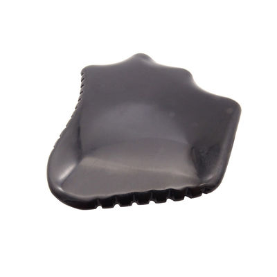 Naturale Ossidiana Nera Gua Sha Tavola per Massaggio Faccia Restra Massaggio Relax Terapia Guasha Strumento Cura della Pelle Scraping