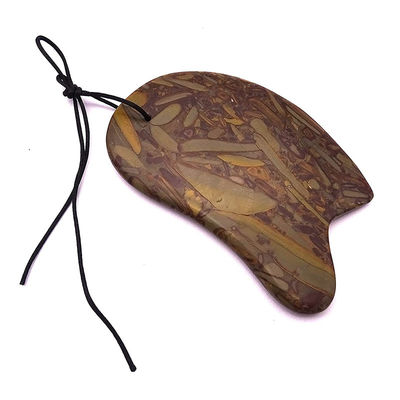 Supporto OEM/ODM Nuwa Stone naturale Facial Gua Sha Scraping Massaggio della pelle strumento per lifting medico portatile e bellezza