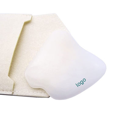 Massaggiatore del corpo portatile portatile afgano Giada bianca Gua Sha Board per personalizzabile viso e cura della pelle del corpo