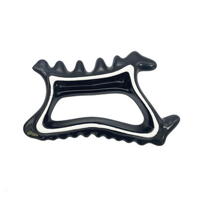 Strumento di massaggio per la cura della salute personale Ceramica nera Gua Sha Terapia faccia e corpo attrezzature per la cura della pelle