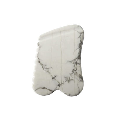 OEM/ODM Massaggio naturale del viso supportato Gua Sha Stone Mookaite Bianco Turchese Guasha per ridurre le linee sottili del viso