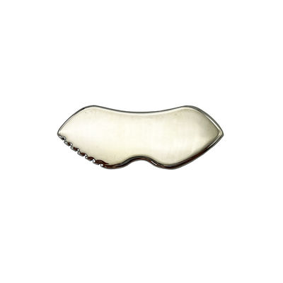 Acciaio inossidabile Guasha Massaggio muscolare rilassante strumento metallico per massaggiatore facciale Tissue probing fisioterapia raschiatura piastra