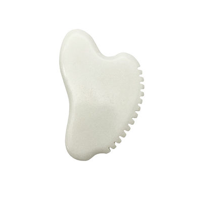 Massaggiatore facciale portatile Gua Sha Scraper Natural Jade Stone Massaggiatore per la cura della pelle per il corpo Collo schiena Bellezza Salute Occhio SPA