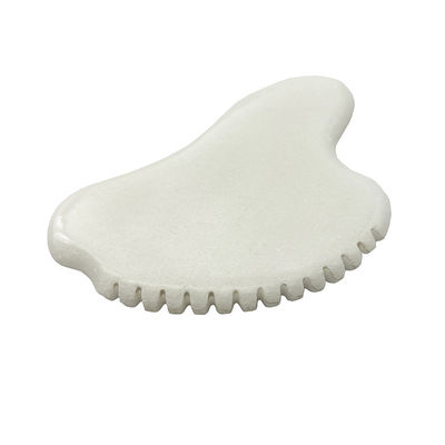 Massaggiatore facciale portatile Gua Sha Scraper Natural Jade Stone Massaggiatore per la cura della pelle per il corpo Collo schiena Bellezza Salute Occhio SPA