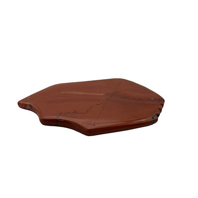 Red Jasper Facial Guasha Skin Lifting Firming Natural Hand Healing Jade Gua Sha Facial Massage Tool Portatile e portatile