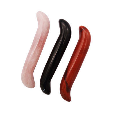 Ossigeno naturale S-forma massaggio bacchetta di cristallo di guarigione Yoni bacchetta massaggiatore bastone per il ringiovanimento del viso e del corpo