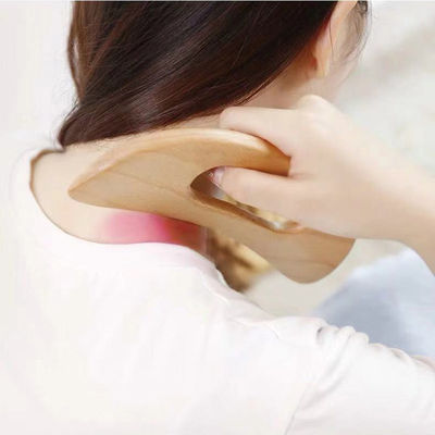 Strumento di drenaggio linfatico in legno Cosmetologia del corpo Massaggiatore per attivare il Qi e la dragaggio dei collaterali nella terapia del legno