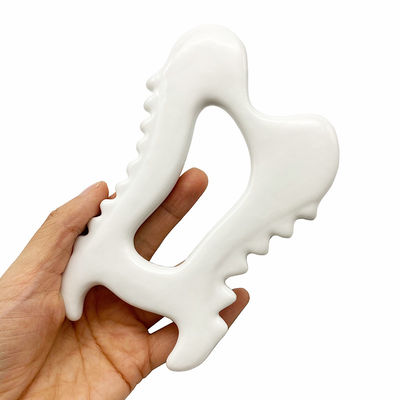 Mascheramento facciale in ceramica Gua Sha per viso occhio collo testa schiena V-face lifting anti-invecchiamento cura della pelle corpo muscolo rilassante