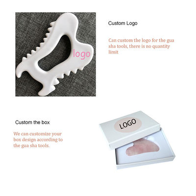 Mascheramento facciale in ceramica Gua Sha per viso occhio collo testa schiena V-face lifting anti-invecchiamento cura della pelle corpo muscolo rilassante