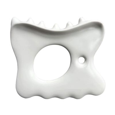 Alleviare lo stress muscolare e il dolore con il logo personalizzato ceramica Gua Sha strumento mascella massaggio linea
