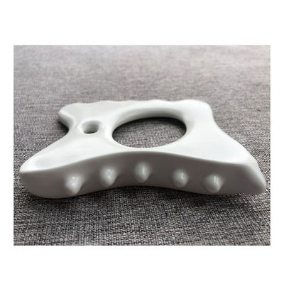 Alleviare lo stress muscolare e il dolore con il logo personalizzato ceramica Gua Sha strumento mascella massaggio linea