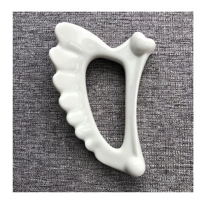 Massaggio Faciale Massaggio Corporeo Gua Sha Per Funzionalità Faciale Strumento di Massaggio Ceramico Guasha