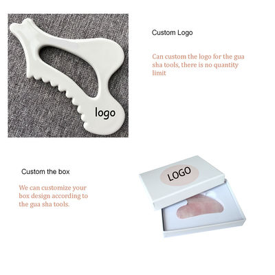 Massaggio Faciale Massaggio Corporeo Gua Sha Per Funzionalità Faciale Strumento di Massaggio Ceramico Guasha