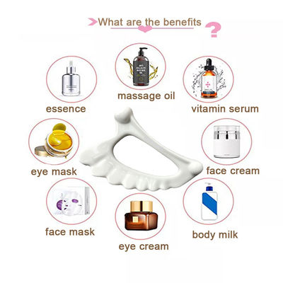 Massaggio Faciale Massaggio Corporeo Gua Sha Per Funzionalità Faciale Strumento di Massaggio Ceramico Guasha