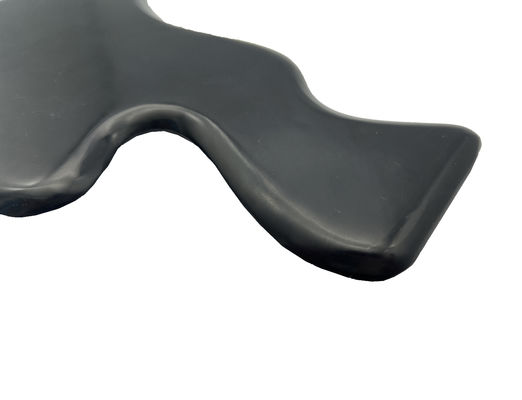 Prodotti per la cura del corpo Gua Sha Board Logo Supporto personalizzato Logo personalizzato Poligonale Bianstone Nero Giada Massaggio Strumento