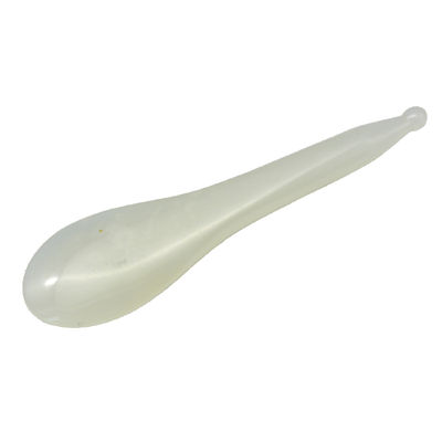 Xiuyan Jade Stick Eye Massager Pen a forma di cucchiaio giallo con e servizio OEM/ODM accettabile