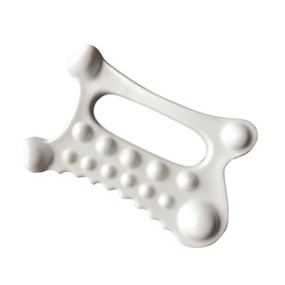 Disponibile il logo personalizzato. Strumento di massaggio in ceramica Gua Sha per la scultura e il massaggio del corpo.
