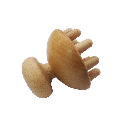 Funzione musicale Funghi di legno Gua Sha Strumento di massaggio terapeutico per drenaggio linfatico a mano e a corpo intero