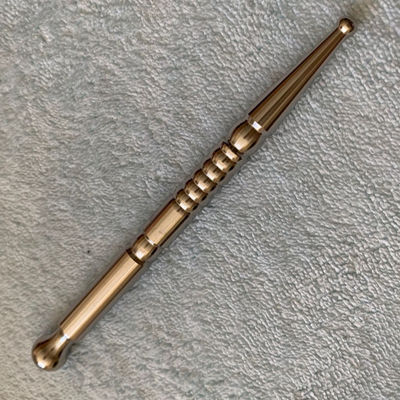 Penna tecnica di agopuntura lucida Riflessologia facciale Strumenti massaggiatori in acciaio inossidabile Strumento di massaggio dei tessuti profondi Strumento