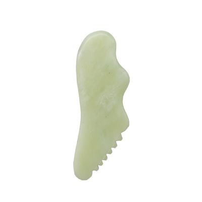 Gua Sha di Giada Bianco Xiuyan Lo strumento musicale per il ringiovanimento e il rilassamento facciale