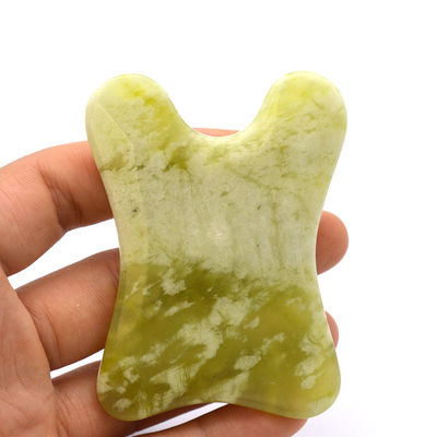 Vivi il massaggio facciale definitivo con il 2023 Green Xiuyan Jade Gua Sha