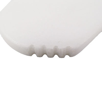 Logo personalizzato Strumento di massaggio Gua Sha Giunta Guasha Bianco Giada Naturale per viso collo Braccio Spalla Corpo Antirughe Antinvecchiamento