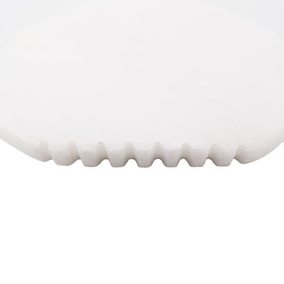 Logo personalizzato Strumento di massaggio Gua Sha Giunta Guasha Bianco Giada Naturale per viso collo Braccio Spalla Corpo Antirughe Antinvecchiamento