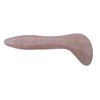 2024 Prodotto lucidato tecnico rosa naturale quarzo giada Gua Sha strumento di massaggio per massaggio facciale scatola regalo MOQ 100PCS