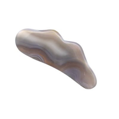 Pietra naturale di Agate Gua Sha Essenziale per il massaggio del corpo e il trattamento dell'agopuntura