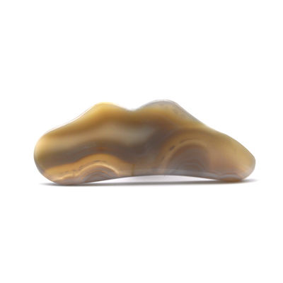 Pietra naturale di Agate Gua Sha Essenziale per il massaggio del corpo e il trattamento dell'agopuntura