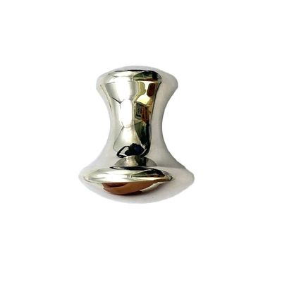Massaggiatore Corporeo Funghi in acciaio inossidabile Gua Sha Massaggio strumento con logo personalizzato e artigianato artigianale