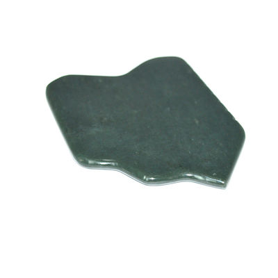 Nefrite verde scuro facciale Giada Pietra Guasha massaggiatore tabella per la circolazione sanguigna facciale