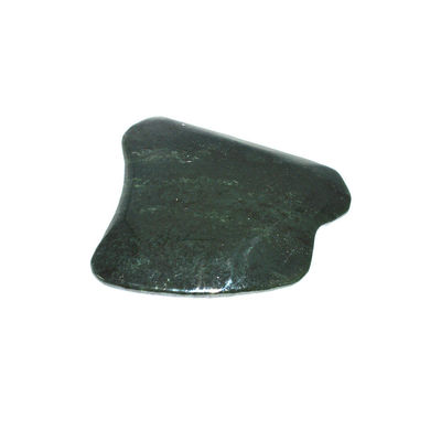 2024 Nefrite verde scuro Giada Guasha Scraper Uno strumento per lo smistamento e il massaggio facciale con funzione di assistenza sanitaria