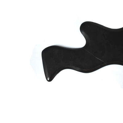 Black Bian Stone Gua Sha Scraping Massage Board per il drenaggio linfatico e il sollievo dal dolore